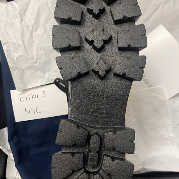 Monolith leather and nylon fabric boots - Picture 6 of 8